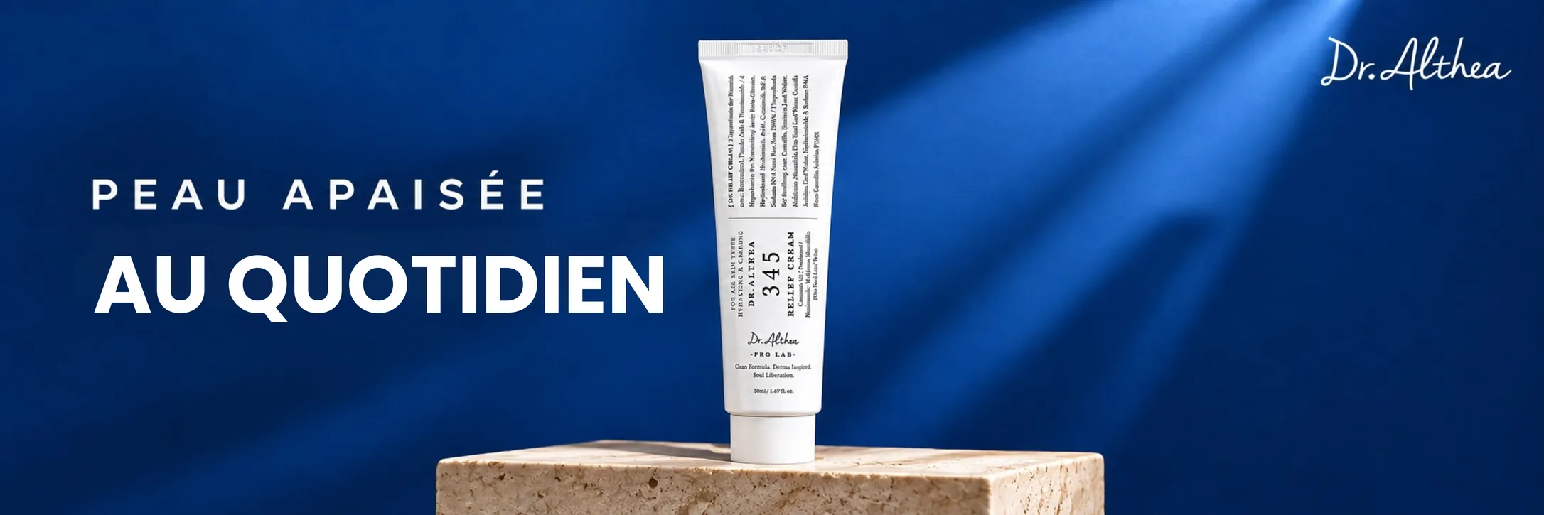 Dr. Althea — 345 Relief Cream, peau apaisée au quotidien
