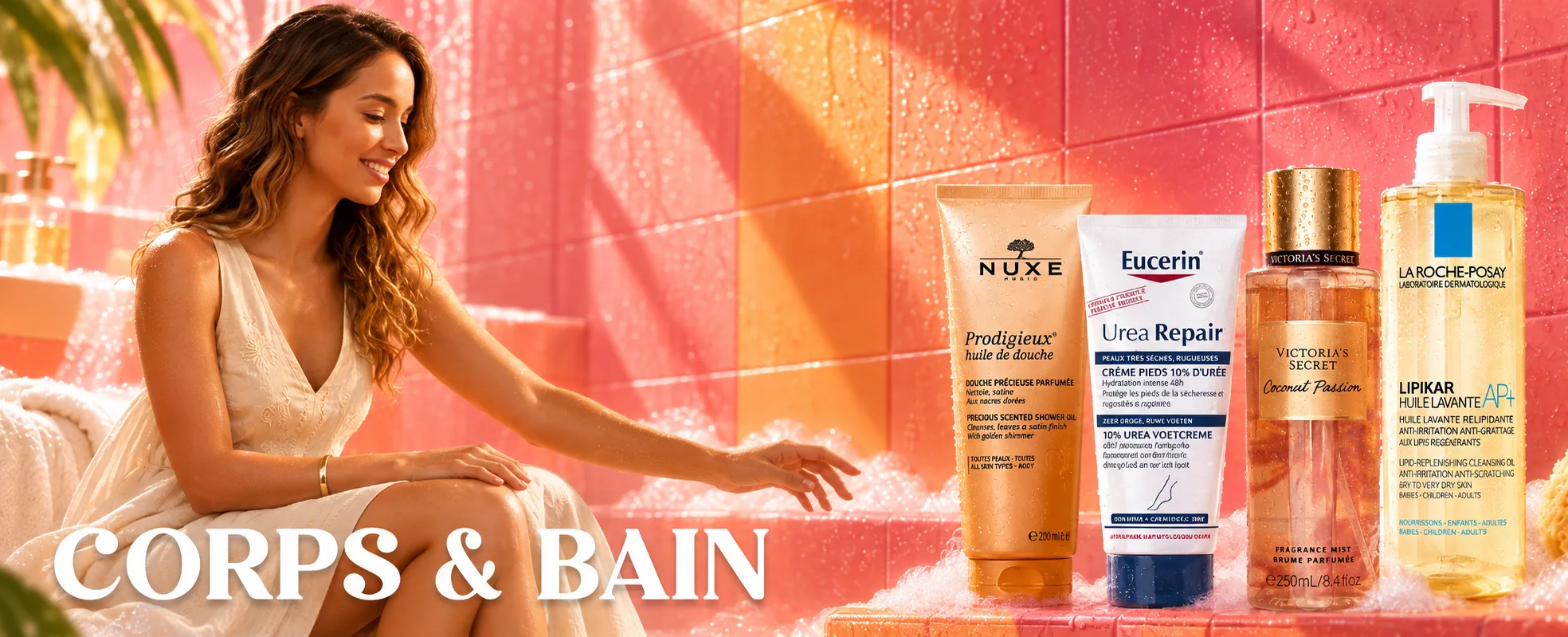 Collection corps bain
