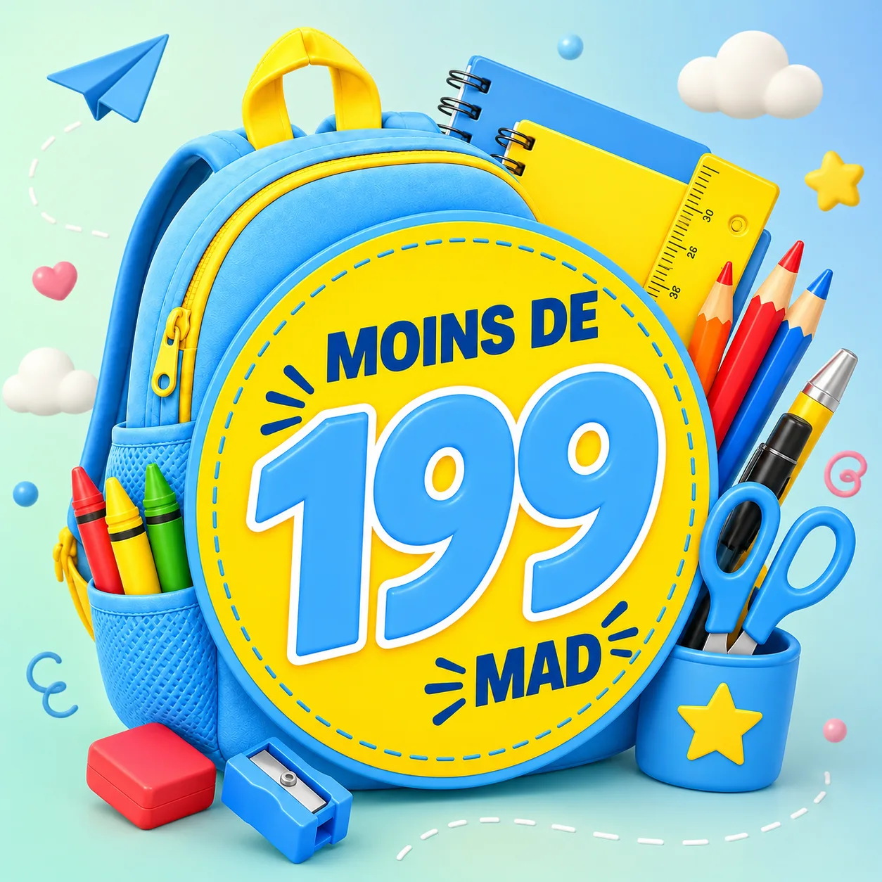 Moins de 199 MAD