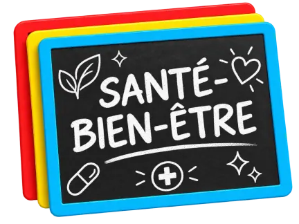 Ardoise « Santé & bien-être »