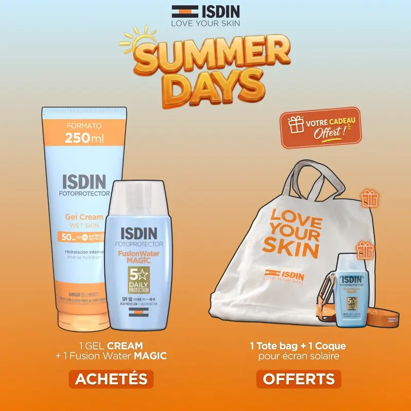 Gel Cream Wet Skin + Fusion Water